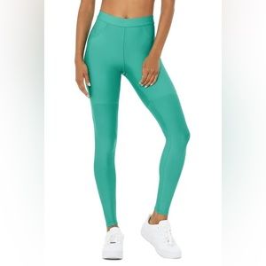 Alo Yoga Women's High-Waist 4 Pocket Utility Legging Size S Ocean Teal